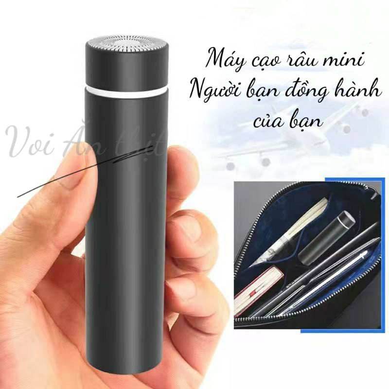 [HOT] Máy cạo râu mini, máy cạo râu cầm tay siêu êm phù hợp trong các chuyến công tác, du lịch, pic nic