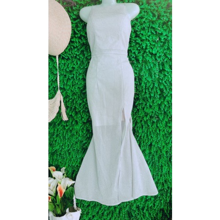 Thanh lý đầm dạ hội body nhủ thun size dưới 53kg,