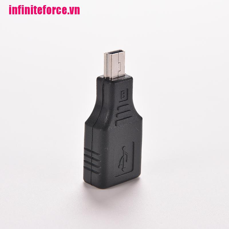 Đầu Chuyển Đổi Usb 2.0 A Female Sang Mini Usb B 5 Pin Male