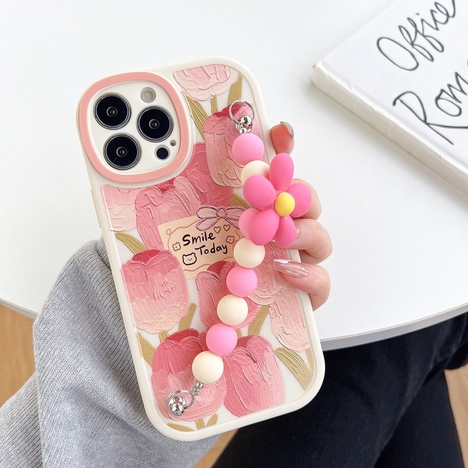 Ốp Điện Thoại TPU Mềm Hình Hoa Cúc Cho OPPO Reno 8 5 8 6 A96 A15 A54 A74 A16 A92 A52 A9 A5 A53 A31 2020 A7 A12 A3s