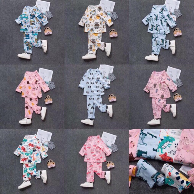 Combo 45 bộ cotton tre