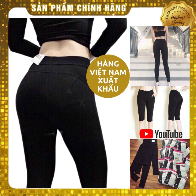 Quần Legging Nâng Mông Nữ Dài Lửng Đen Cạp Cao Gen Bụng Cao Cấp Bó Sát Tập Thể Thao Gym Công Sở Hàn Quốc Asos Warm | BigBuy360 - bigbuy360.vn