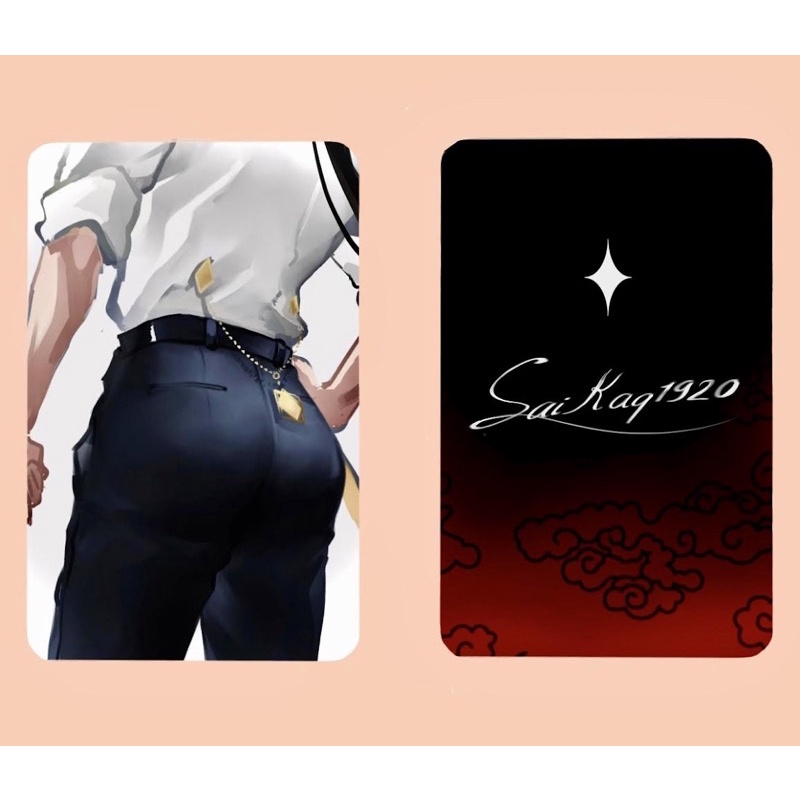 Card bo góc genshin impact