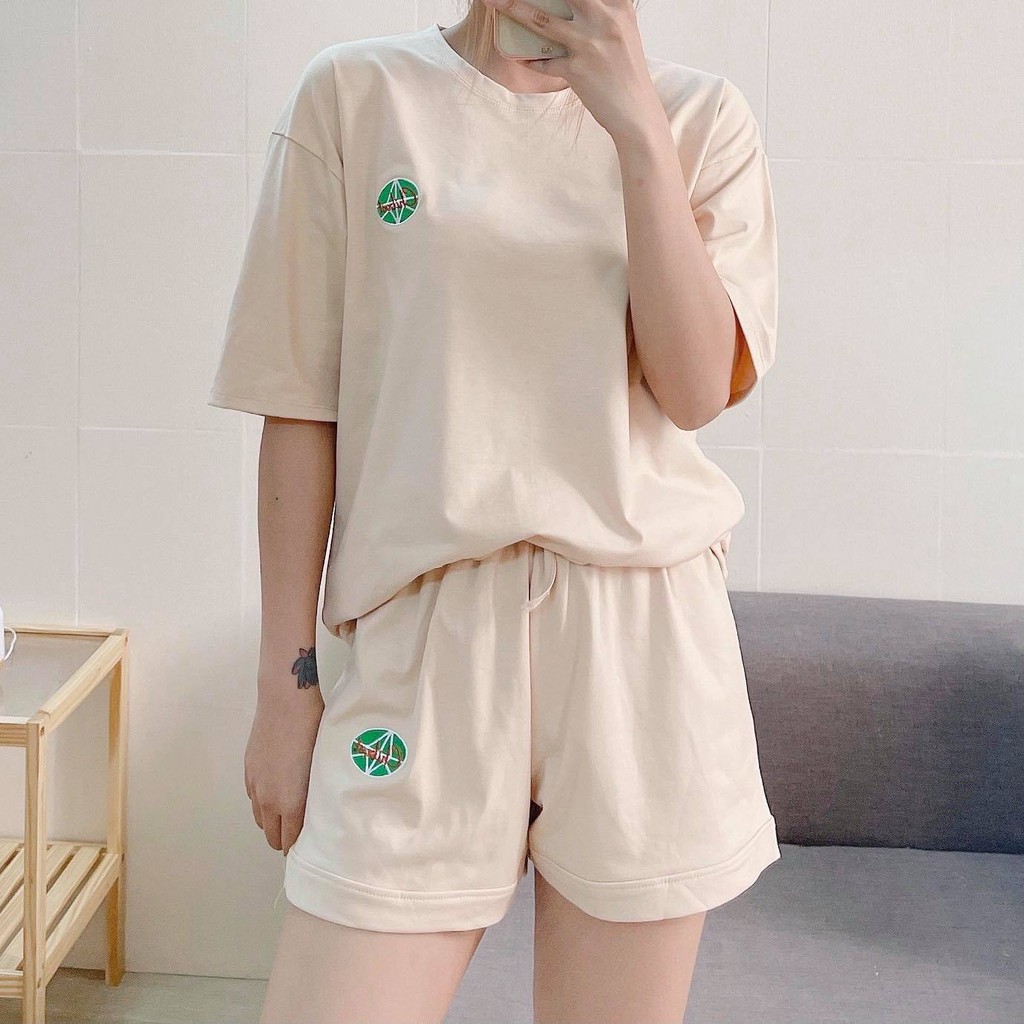 ST010_Set bộ short thun áo tay lỡ