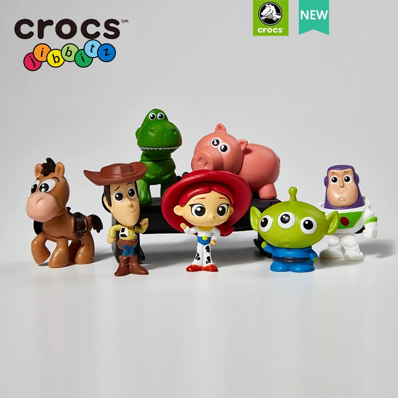 Crocs Phụ Kiện Búp Bê Hoạt Hình 3D diy