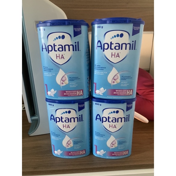 Sữa aptamil HA số 1, hàng nội địa Đức, dành cho bé dị ứng đạm sữa bò