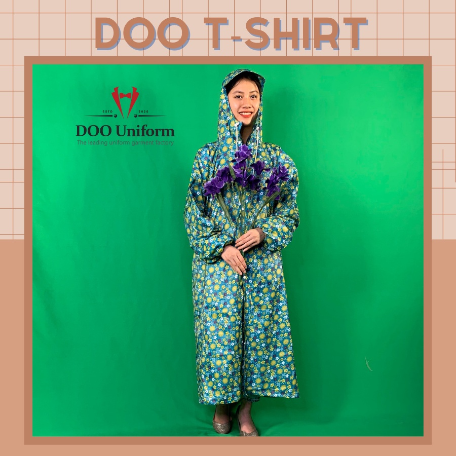 [DOO RAINCOAT] Áo mưa họa tiết
