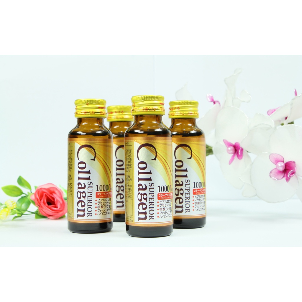 COLLAGEN SUPERIOR - Hàng phục vụ hoàng gia Nhật nhập khẩu chính ngạch - (Hộp 10 Chai 50ml)