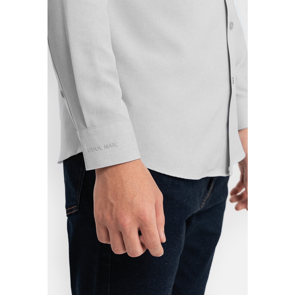 Áo SƠ MI nam dài tay Café-DriS khử mùi hiệu quả thương hiệu Coolmate | BigBuy360 - bigbuy360.vn