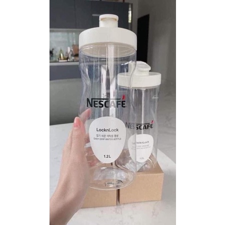 Bình đựng nước Lock&Lock Easy Grip dung tích 1.2L HAP813 - QUÀ TẶNG NESTCAFFE