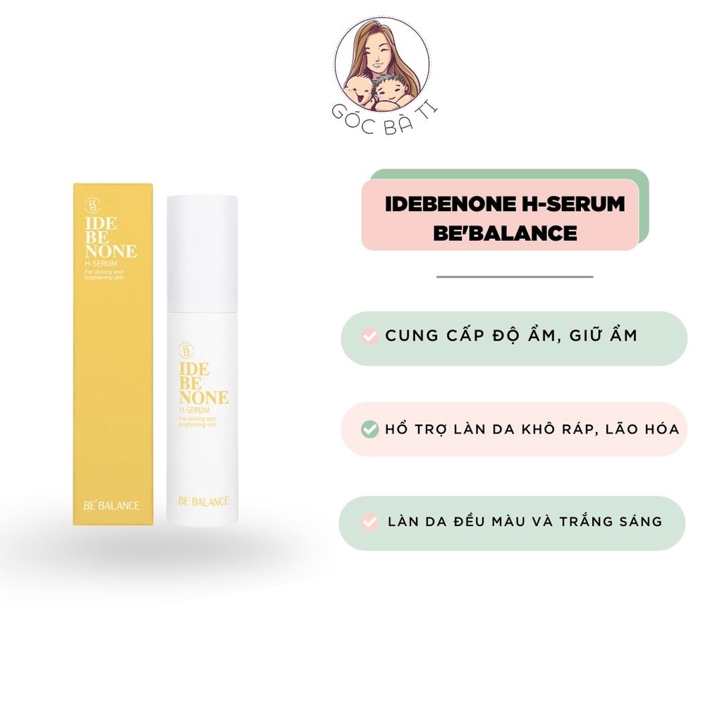 TINH CHẤT IDEBENONE H-SERUM BE'BALANCE 30ML