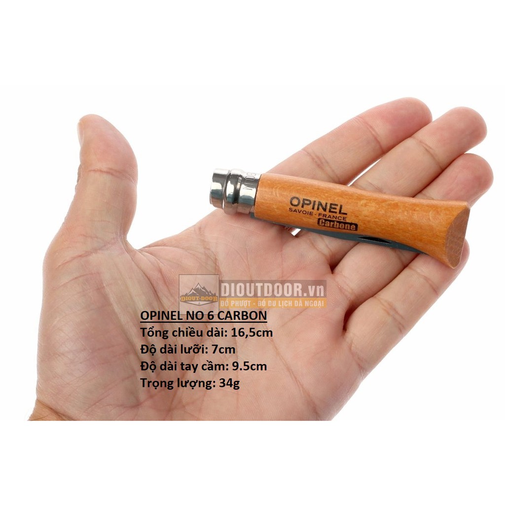 Dụng cụ Sinh Tồn Opinel No 6 đến No 12 dòng Carbon | BigBuy360 - bigbuy360.vn