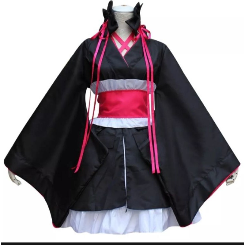 Kimono cách tân cosplay anime