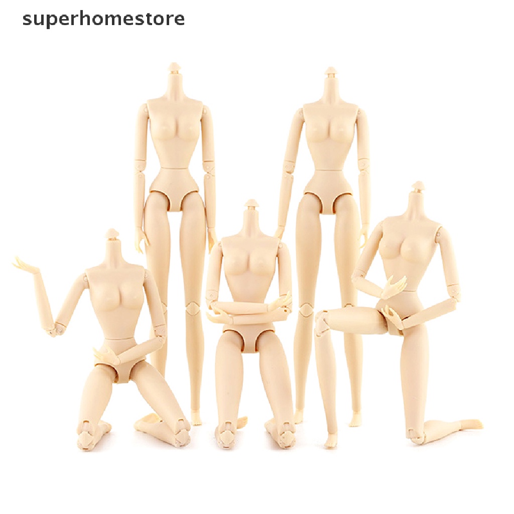 Thân búp bê 28 khớp nối di chuyển được cỡ 28cm