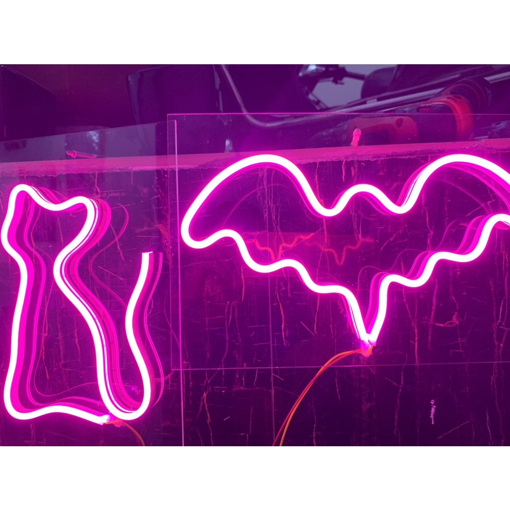 Đèn LED chữ Neon nhiều mẫu, đèn trang trí shop, văn phòng