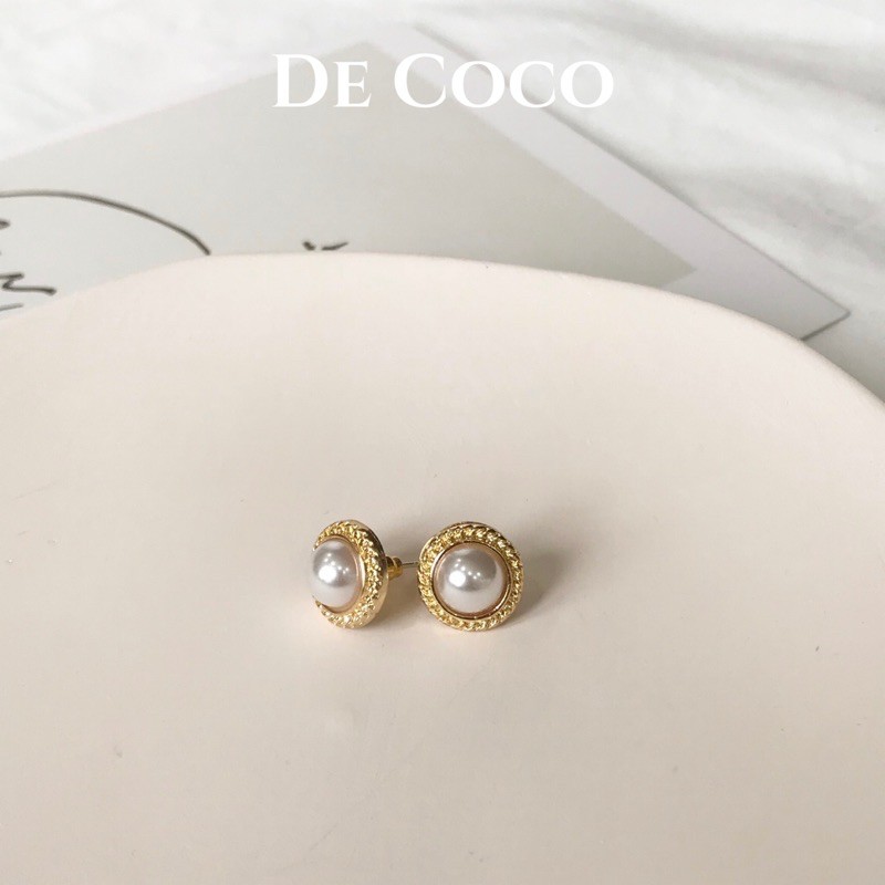 Khuyên tai bông tai solar earrings De Coco