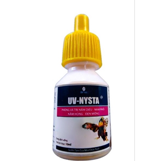 Combo 2 lọ* 10ml UV Nysta nấm diều hsd 18/05/2024