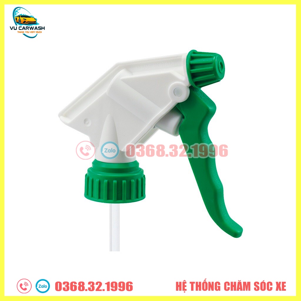 Bình Xịt Dung Dịch - Bình Phun Hóa Chất Trung Tính, Kiềm, Axit, Bình Epoca - Italya 1000ml