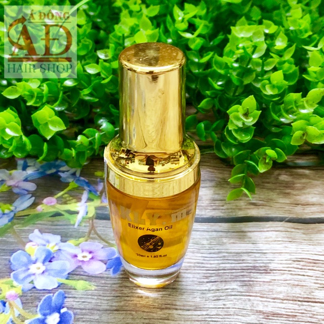 TINH DẦU DƯỠNG TÓC KLY.M ELIXER ARGAN OIL PHỤC HỒI TÓC HƯ TỔN MỀM MƯỢT