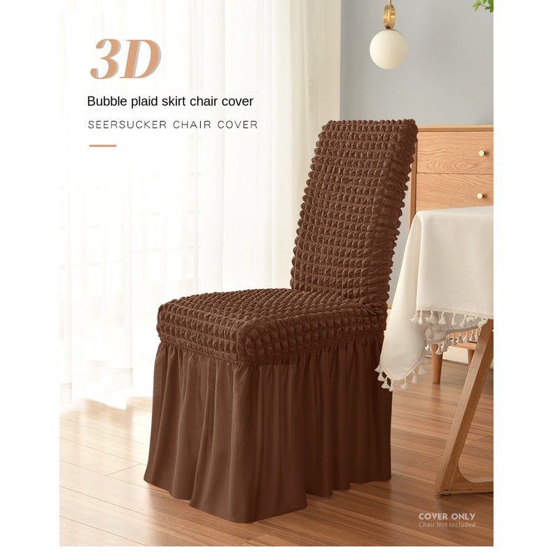 Vỏ Bọc Ghế Ngồi Bàn Ăn 3D Co Giãn Cao Cấp Cho Nhà Bếp