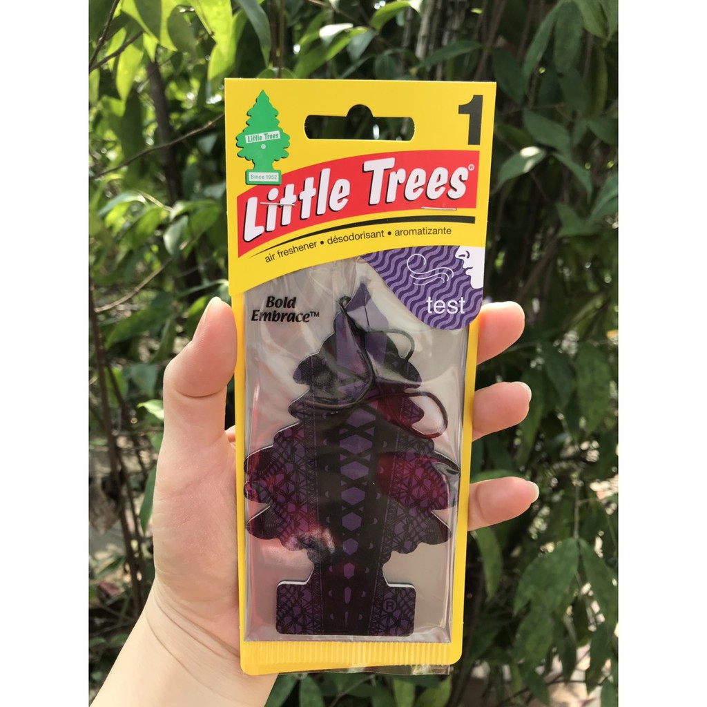 CÂY THÔNG THƠM LITTLE TREES BOLD EMBRACE - MÙI NƯỚC HOA NỮ TÍNH