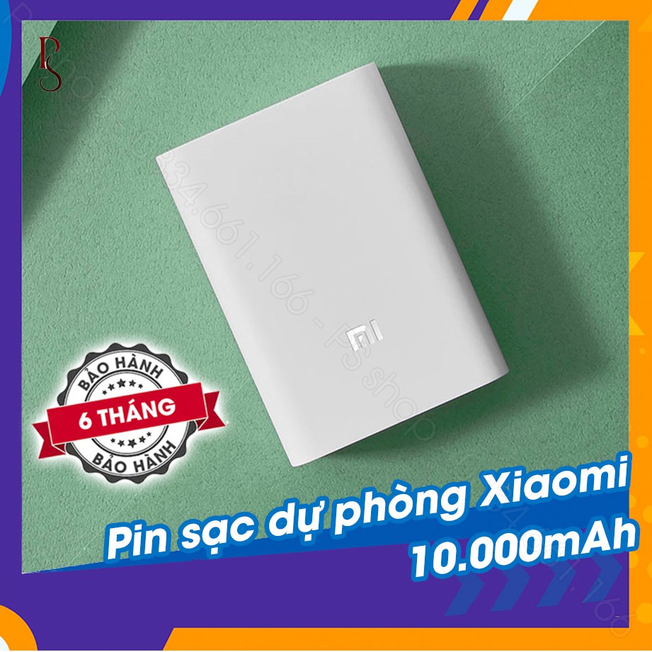 Pin sạc dự phòng 10000mAh Xiaomi Pocket PB1022ZM sạc nhanh cho iphone