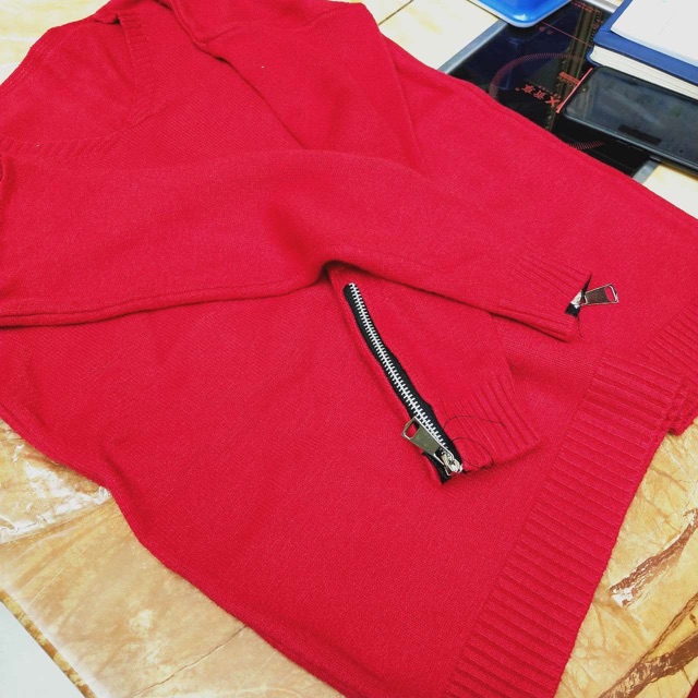 Áo len tay khoá thời trang ( coi kĩ ảnh thật phía cuối ) | BigBuy360 - bigbuy360.vn