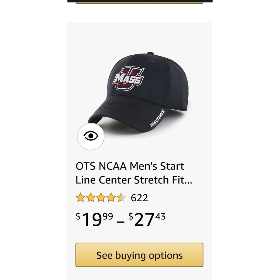 Nón mũ lưỡi trai bít đuôi thể thao thời trang, Cleveland Browns team logo big size fitted cap chính hãng