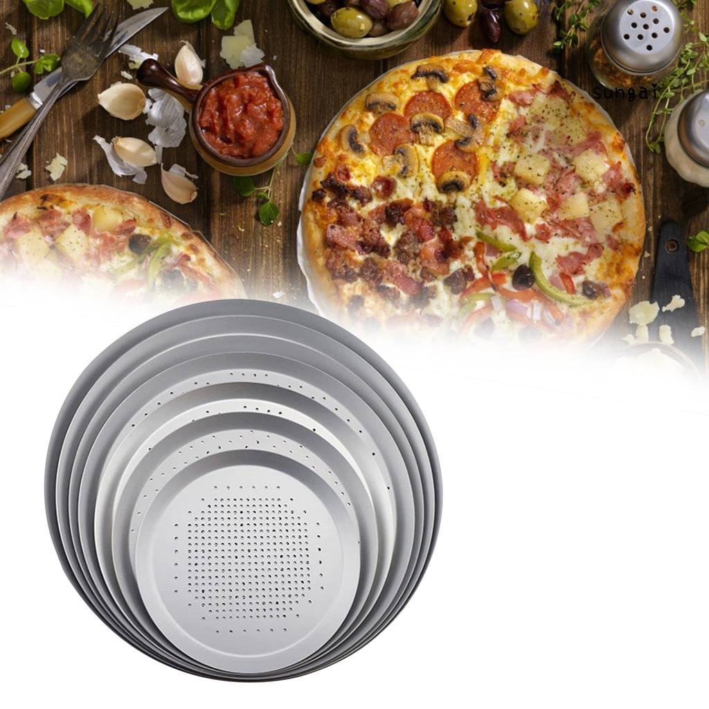 Khay bằng hợp kim nhôm thân thiện với môi trường tiện dụng khi nướng bánh pizza