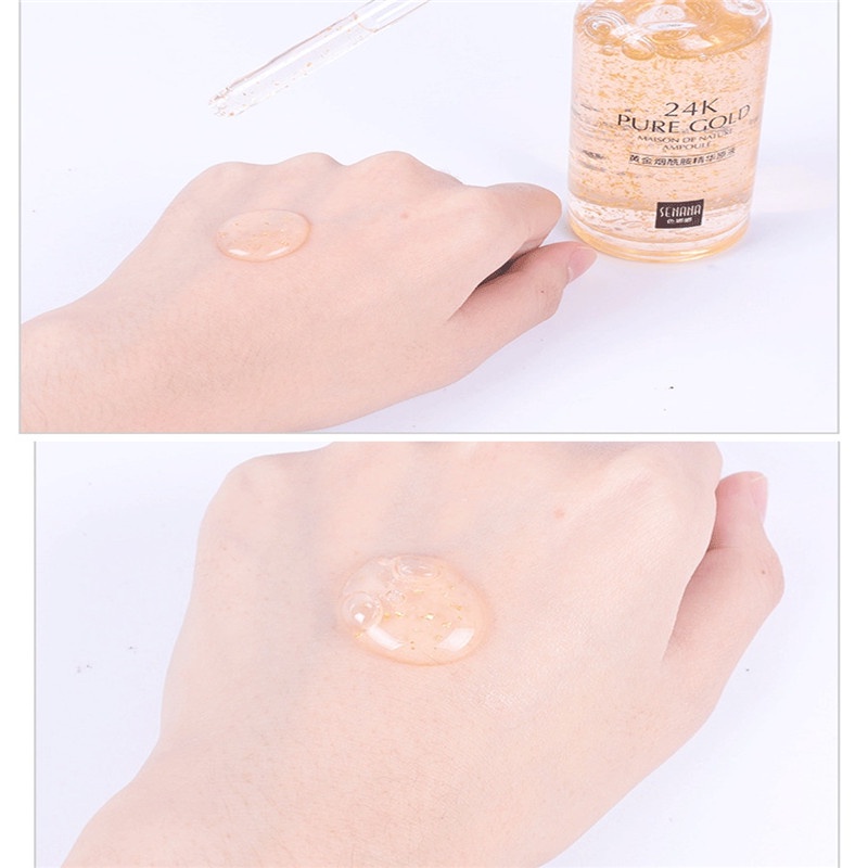 [Hàng mới về] Tinh chất dưỡng da vàng 24K Niacinamide cấp ẩm se khít lỗ chân lông săn chắc da mặt 50ml | BigBuy360 - bigbuy360.vn