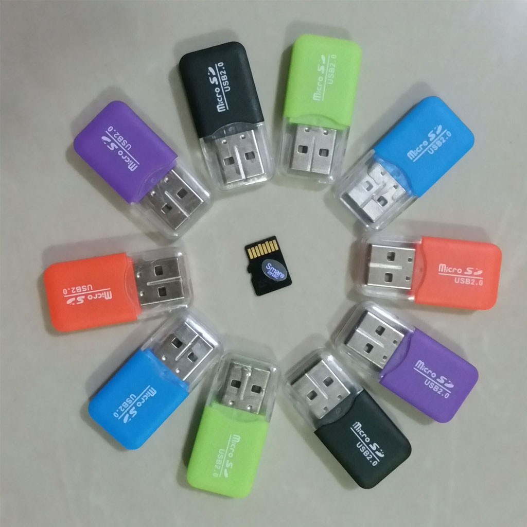 Đầu Đọc Thẻ Nhớ Mini USB 2.0 | BigBuy360 - bigbuy360.vn