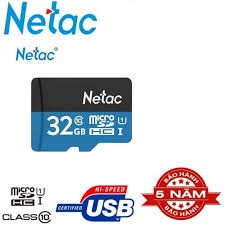 Thẻ nhớ chính hãng Netac 32G class 10 NK - BH 05 năm