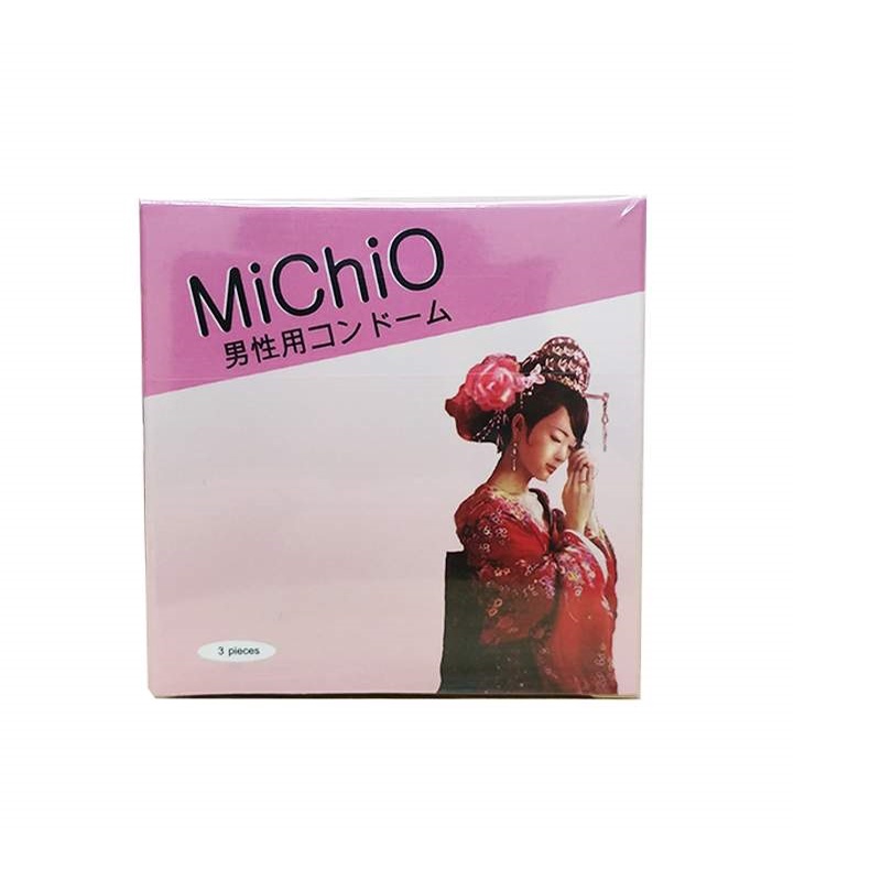 Bao Cao Su Michio  Siêu Mỏng, Hộp 12c, 3c