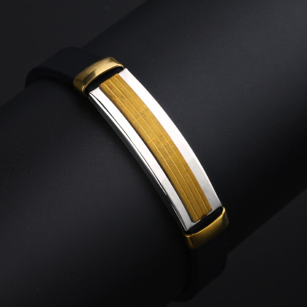Vòng Tay Thép Titan Phối Thép Không Gỉ Phong Cách Vintage 2021