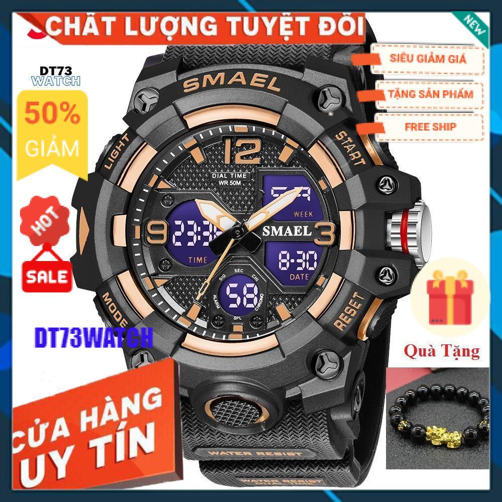 Đồng hồ nam SMAEL,thể thao ngoài trời, đồng hồ đa chức năng ,chống thấm nước,BH 12 tháng,1 đổi 1