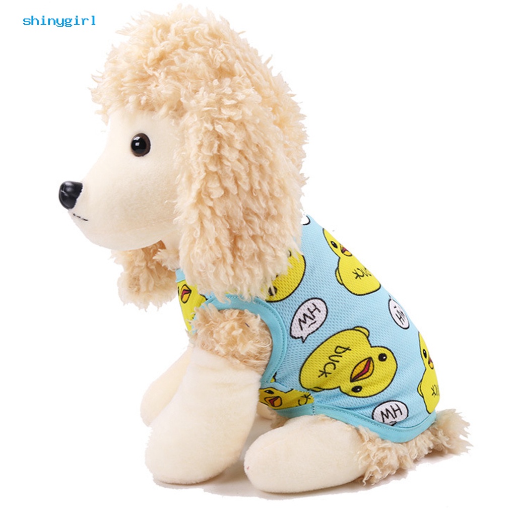 Áo họa tiết dễ thương hợp thời trang cho mèo cún poodle