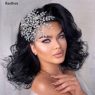 <Redhot> Silver Bridal Headdress Luxury Wedding Headband Women Hair Accessories Headwear On Sale