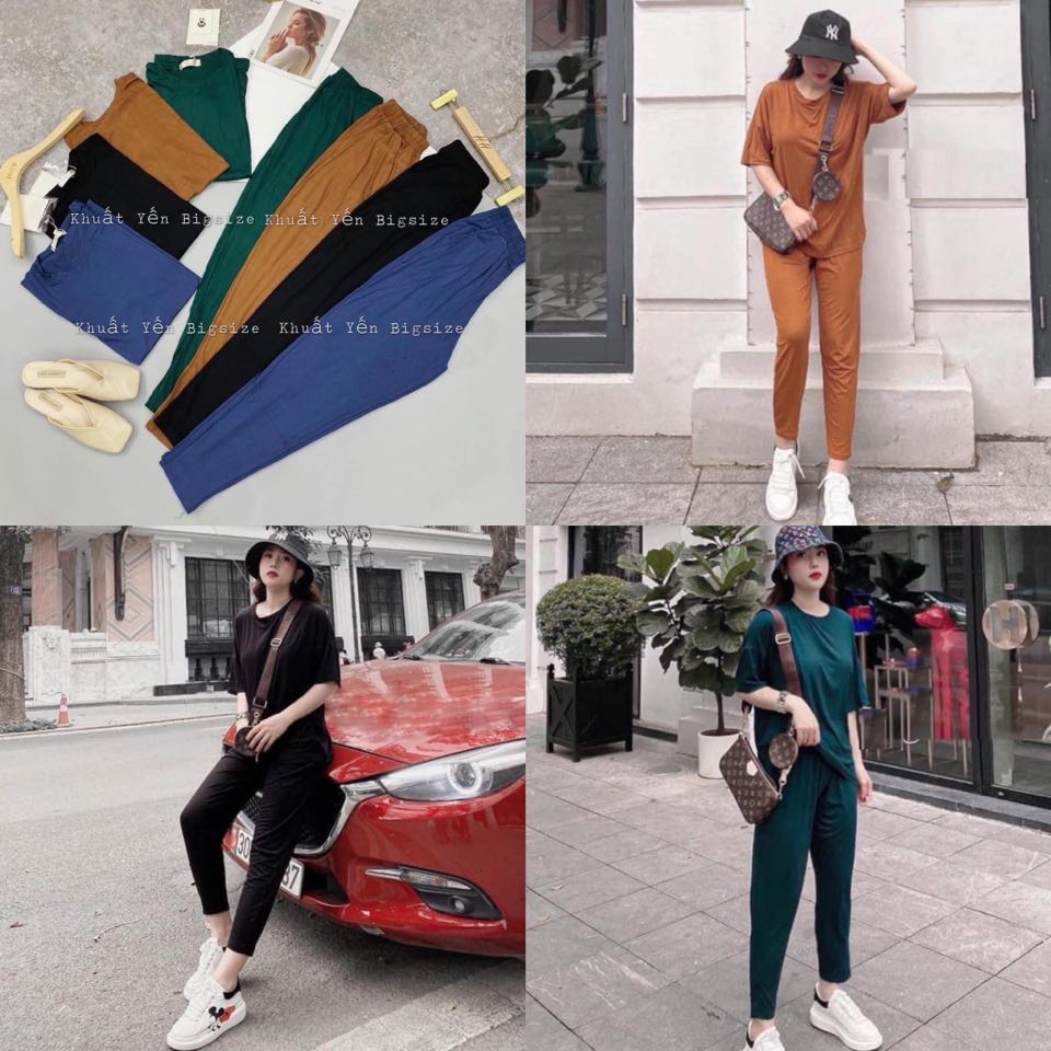 Set bộ BIGSIZE thun lạnh 50 đến 100kg | BigBuy360 - bigbuy360.vn