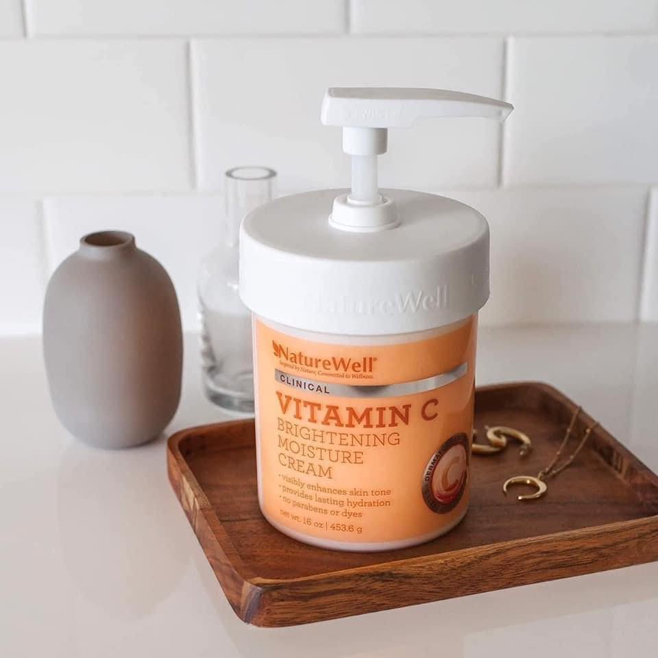 KEM DƯỠNG NATUREWELL PHỤC HỒI VÀ SÁNG DA DÀNH CHO MẶT&BODY 454G MỸ