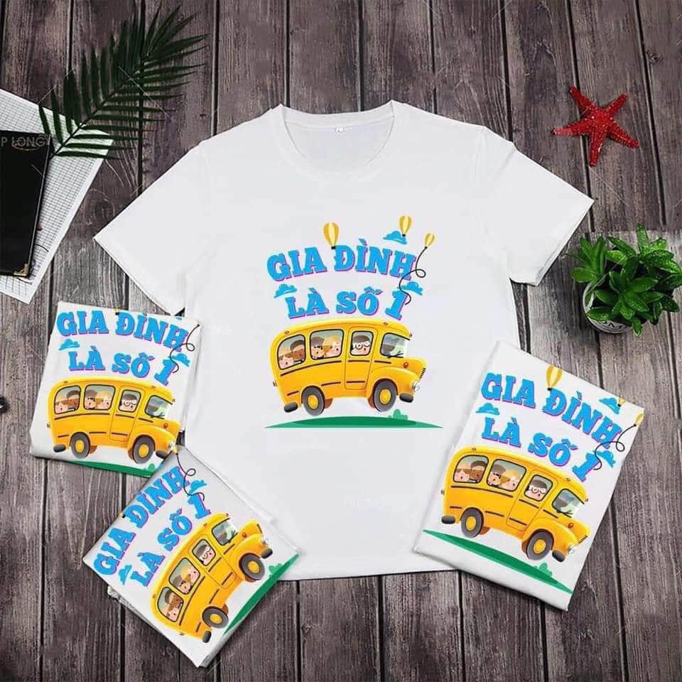 Áo đồng phục gia đình u lịch hè giá rẻ tận xưởng