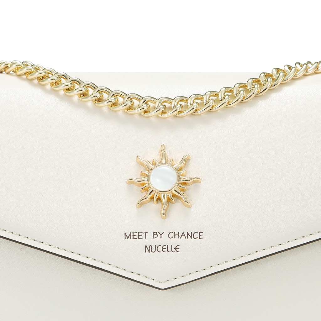 Túi đeo chéo nữ Nucelle sang trọng thời trang công sở đẹp thanh lịch đi làm đi chơi tiệc NZL10210