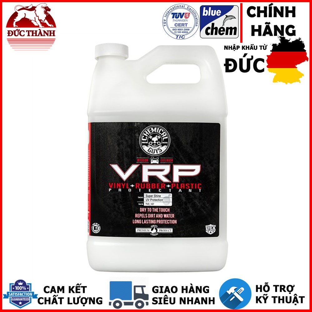 Bảo dưỡng nhựa, cao su, vinyl can lớn Chemical Guys TVD_107 - V.R.P. Super Shine Dressing (1 Gal - 3.78lit) ducthanhauto