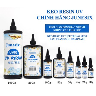 Keo Resin UV Cao Cấp Độ Trong Suốt Cao