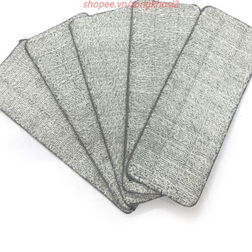 Bông lau nhà SPIN thay thế Bông lau miếng lau nhà thay thế cho cây lau nhà tự vắt SIZE 12x33cm