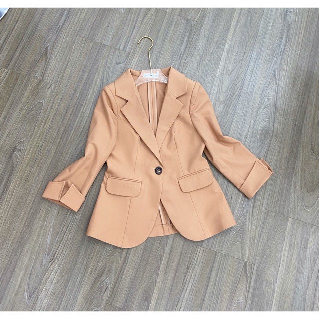 Áo vest nữ/ áo blazer 1 cúc hàng thiết kế chất vải đẹp đủ size s m l xl | BigBuy360 - bigbuy360.vn