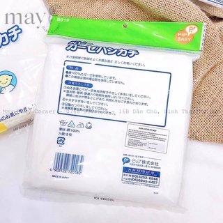 Set 10 Khăn sữa Cotton PIP BABY