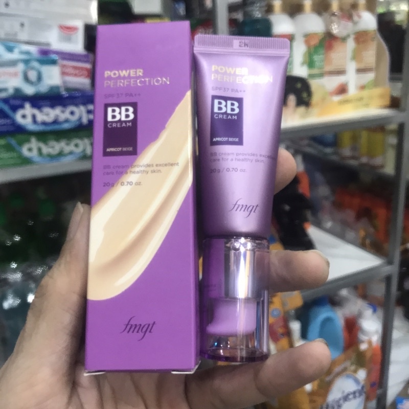 Kem Nền Che Khuyết Điểm The Face Shop Power Perfection BB Cream SPF37 PA ++ típ nhỏ 20g -típ lớn 40g(HÀNG CHÍNH HÃNG)