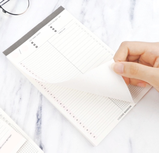 Notepad Lên Kế Hoạch - Sổ Giấy Lên Kế Hoạch Planner