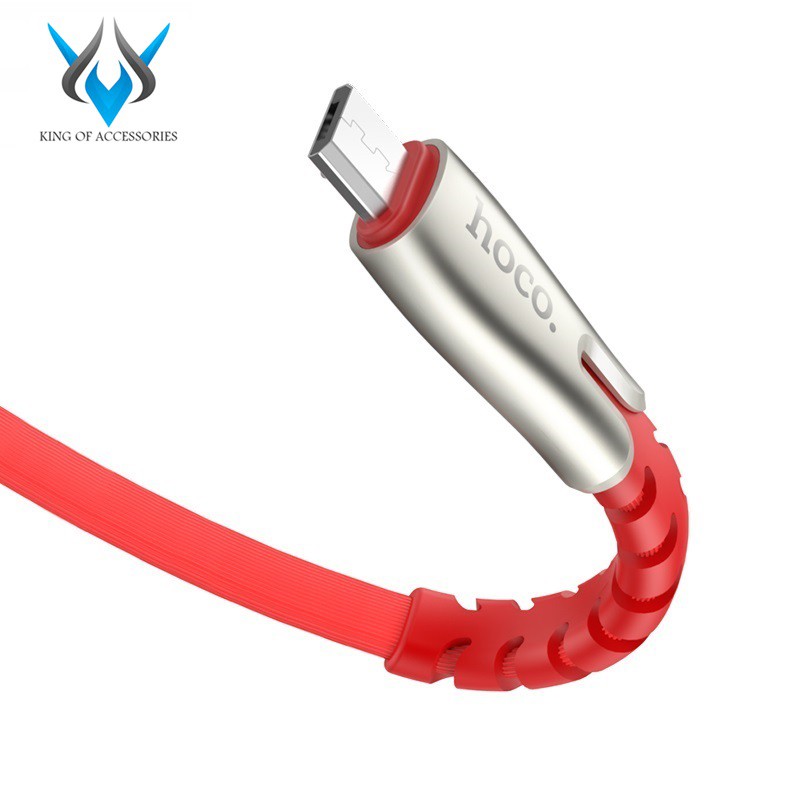 Cáp sạc nhanh và truyền dữ liệu Hoco U58 Core cổng microUSB hỗ trợ QC3.0, max 2.4A, dài 1.2M