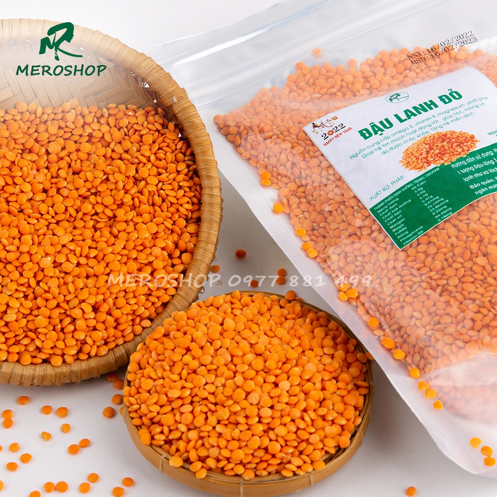 500GRAM ĐẬU LĂNG ĐỎ SHOP MẸ RÔ